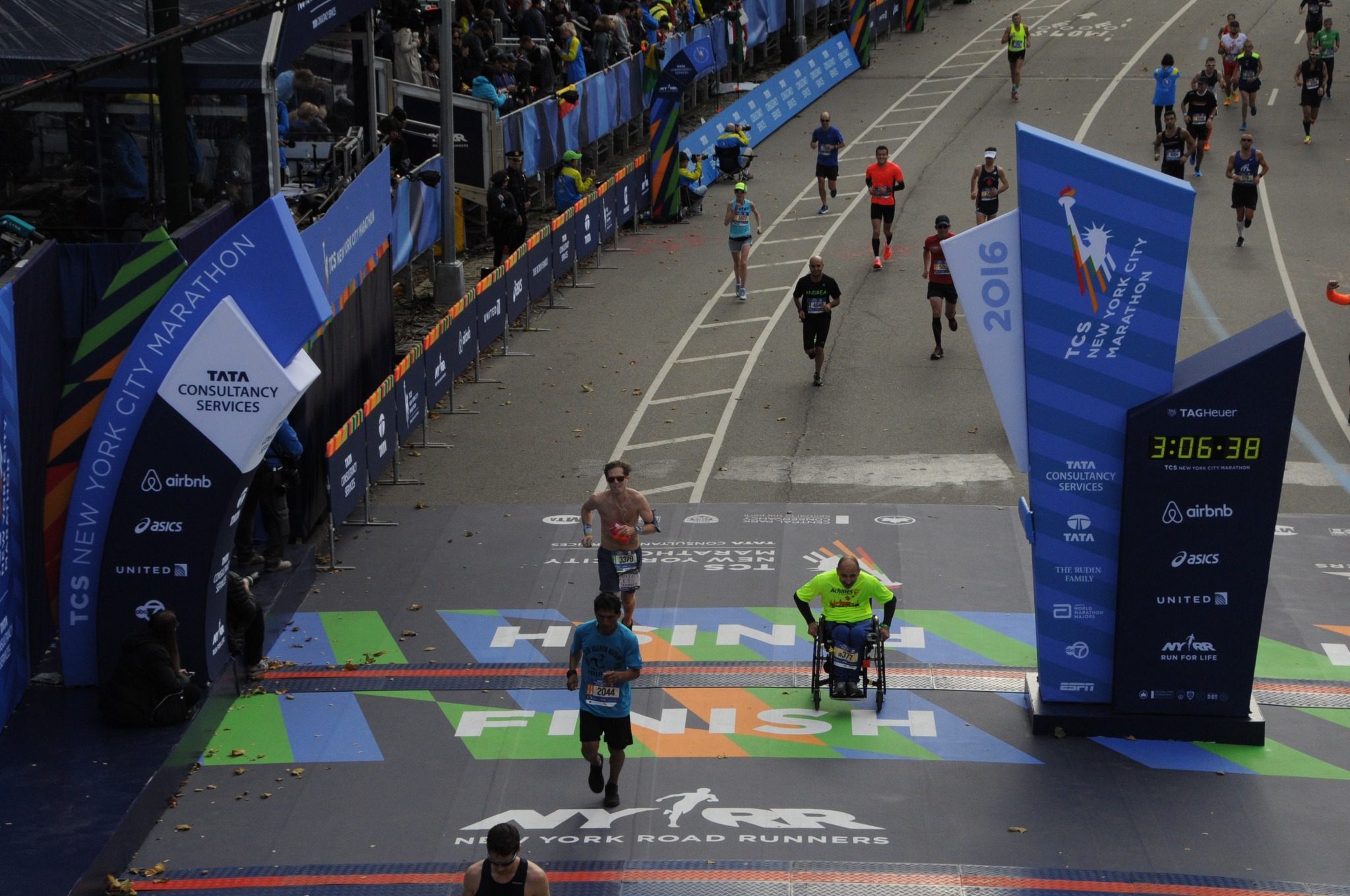 Haki Doku alla maratona di New York